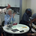 Cheering during Bingo